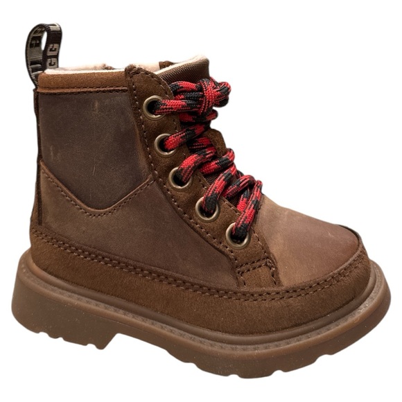 UGG baby toddler Robley Weather boot  bootie brown size 6 NEW - Picture 2 of 6